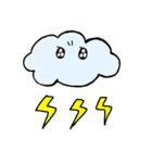 かわいい雲ちゃん（個別スタンプ：6）
