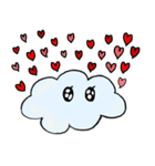 かわいい雲ちゃん（個別スタンプ：7）