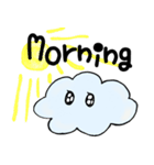 かわいい雲ちゃん（個別スタンプ：8）