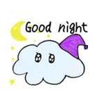 かわいい雲ちゃん（個別スタンプ：9）