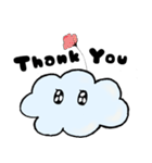 かわいい雲ちゃん（個別スタンプ：12）
