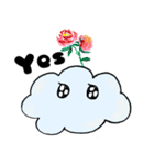 かわいい雲ちゃん（個別スタンプ：14）