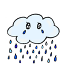 かわいい雲ちゃん（個別スタンプ：16）