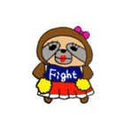 ゆる～い なまけもの＆うさぎ（個別スタンプ：13）