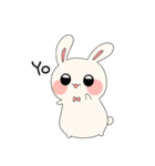 もちどきラビット（個別スタンプ：4）