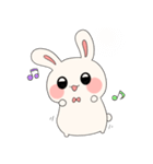 もちどきラビット（個別スタンプ：12）