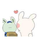 もちどきラビット（個別スタンプ：17）