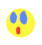 まるいお顔（個別スタンプ：3）