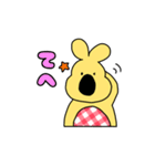 ゆるっと！きいろいいきもの（個別スタンプ：37）