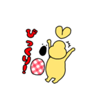 ゆるっと！きいろいいきもの（個別スタンプ：40）