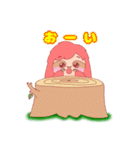 ナマケモノのスマイロとロマン（個別スタンプ：20）