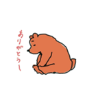 ほどほどクマ（個別スタンプ：6）