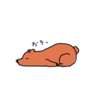ほどほどクマ（個別スタンプ：21）