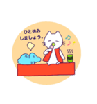 OL猫ちゃん（和）（個別スタンプ：12）