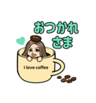 コーヒーが好きすぎるひと（個別スタンプ：3）