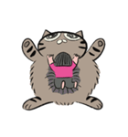 meow meow モナちゃん（個別スタンプ：34）