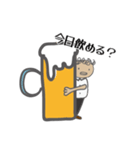 飲み好きのサラリーマン（個別スタンプ：5）
