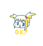 かわいい女児スタンプ（個別スタンプ：1）