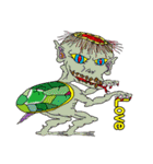 ハロウィン妖怪村（個別スタンプ：1）