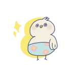 「おぱんちゅん」と「おにぎりぃぬ」（個別スタンプ：9）