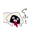 「おぱんちゅん」と「おにぎりぃぬ」（個別スタンプ：24）