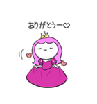 今日も姫はピンクピンク（個別スタンプ：21）