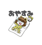 おもしろかわいい☆ねこ男子とメガネ女子（個別スタンプ：12）