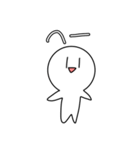 謎キャラ。（個別スタンプ：10）
