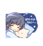 紫藤 雫(しどう・しずく)のLINEスタンプ！（個別スタンプ：2）