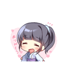 紫藤 雫(しどう・しずく)のLINEスタンプ！（個別スタンプ：3）