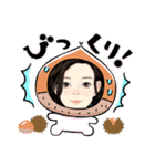 東 奈蝶の秋めくスタンプ❣️（個別スタンプ：3）