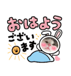 あいさつスタンプ  ねこのしらたま（個別スタンプ：4）