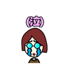 ヒョウ柄女子（個別スタンプ：11）