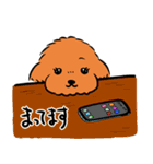 こっそり犬生活（個別スタンプ：9）