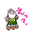 アマビエちゃんのきもち（個別スタンプ：2）