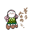 アマビエちゃんのきもち（個別スタンプ：5）