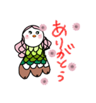 アマビエちゃんのきもち（個別スタンプ：9）