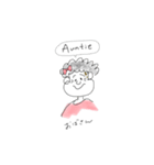 シングリッシュAuntie日本語訳付（個別スタンプ：16）