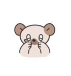 眠そうなクマたちへ1（個別スタンプ：28）