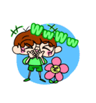 新.メガネくん♡（個別スタンプ：11）