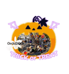 OrchiDOGs-Halloween（個別スタンプ：13）
