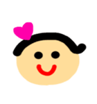 ゆるテイスト（カップル）（個別スタンプ：9）