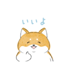 にこにこ柴ちゃん（個別スタンプ：16）