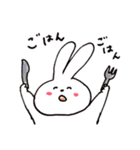 くいしんぼうなうさぎさん（個別スタンプ：3）