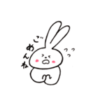 くいしんぼうなうさぎさん（個別スタンプ：34）