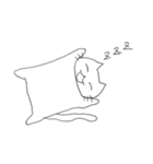 てぬきにゃんこ（個別スタンプ：6）