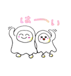 ワラビくんと、ワラビちゃんハロウィン（個別スタンプ：4）
