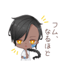 7種族の日常スタンプ（個別スタンプ：7）