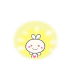 虹色うさこ☆毎日の挨拶（個別スタンプ：8）