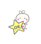 虹色うさこ☆毎日の挨拶（個別スタンプ：10）